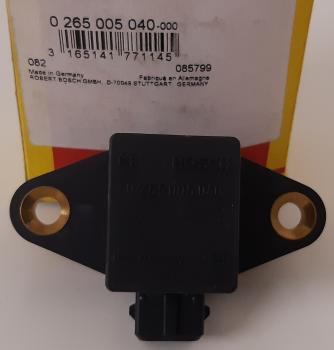 Sensor, Längsbeschleunigung Original Bosch 0265005040 Mercedes Benz G463