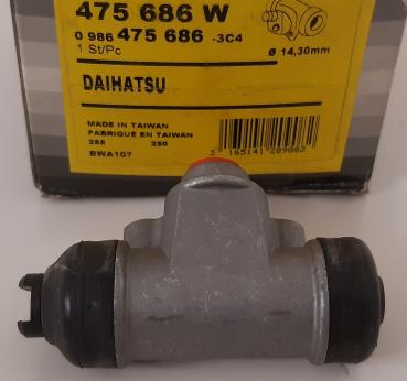 Radbremszylinder hinten Original Bosch 0986475686 - Daihatsu Cuore II