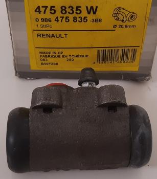 Radbremszylinder Original Bosch 0986475835 - Renault