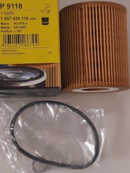 Ölfilter Original Bosch Bosch 1457429118 P9118 - BMW, Land Rover, Opel