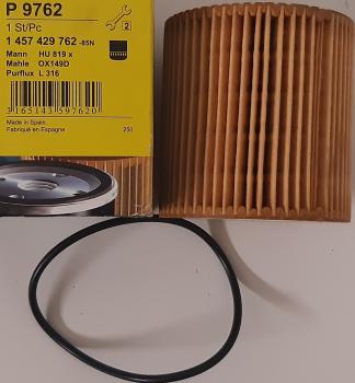 Ölfilter Original Bosch 1457429762 P9762 - Volvo
