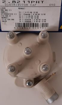 Zündverteilerkappe Facet 2.8211PHT  8012510016701 - Renault