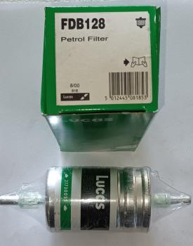 Kraftstofffilter Lucas Electrical FDB128 - Alfa Romeo, Audi, Chevrolet, Fiat, Jaguar, Lada, Lancia, Opel, Rover, Saab, Fiat, Skoda, Vauxhall, VW