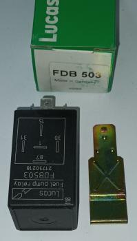 Kraftstoffpumpenrelais Lucas Electrical FDB503 - Ford (6107322, 82GG9P704AA) , Hella 4RP008189001, Herth und Buss 75614119