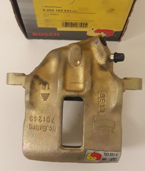 Bremssattel vorne Original Bosch 0204103531 Fiat Croma , Lancia Delta