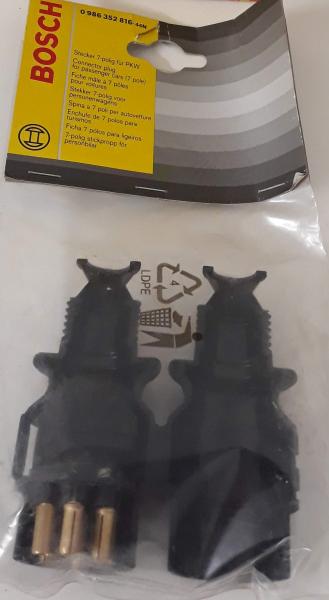 Anhängerstecker Original Bosch 0986352816 12V