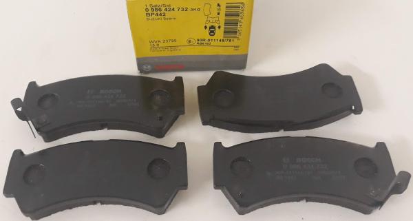 Bremsbeläge vorne Original Bosch 0986424732 - Suzuki Baleno