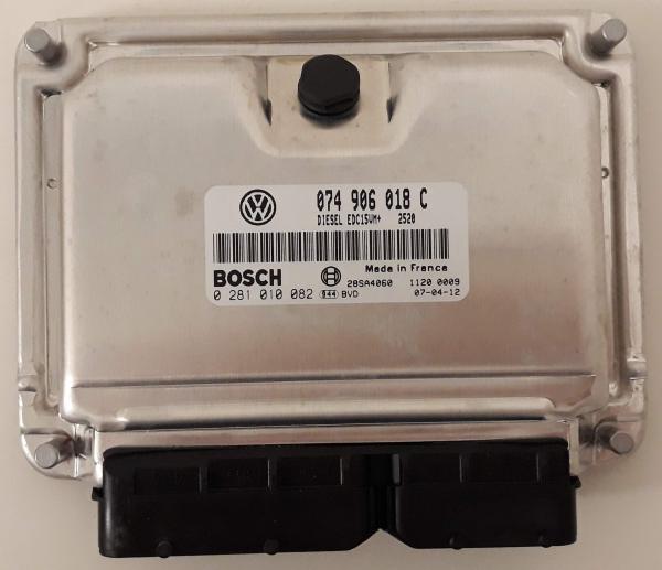 Motorsteuergerät Original Bosch 0281010082 / 074906018C- VW T4 / NEUTEIL