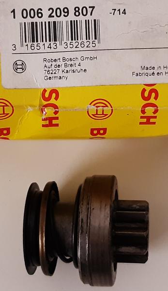 Freilaufgetriebe, Starter Original Bosch 1006209807