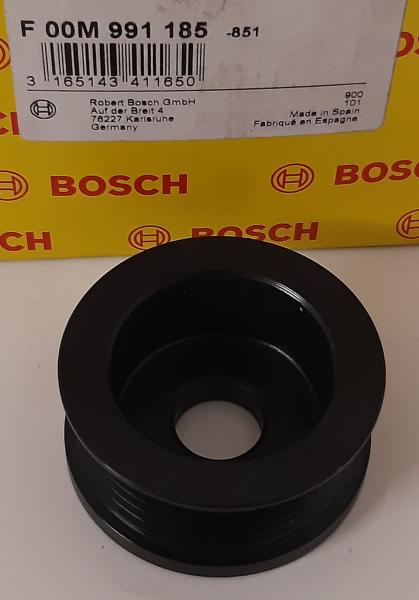Riemenscheibe, Generator Original Bosch F00M991185 - Opel