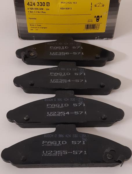 Bremsbeläge Original Bosch 0986424330 - Hyundai