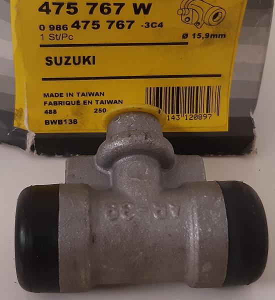 Radbremszylinder hinten Original Bosch 0986475767 - Suzuki Alto