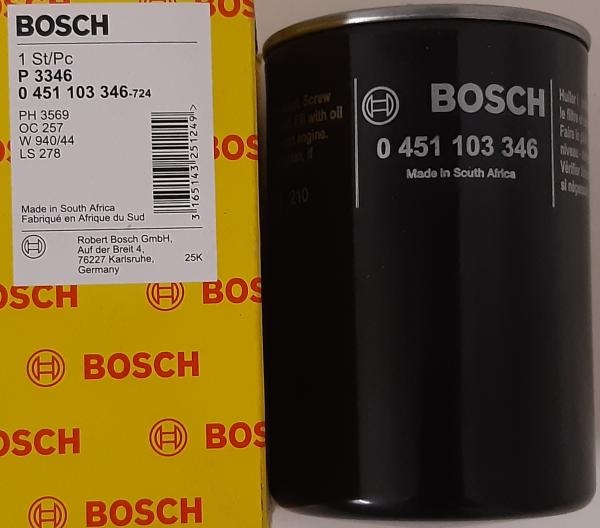 Ölfilter Original Bosch 0451103346 P3346 - Audi, VW