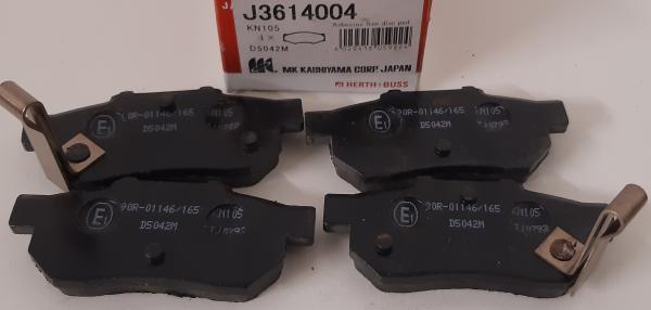 Bremsbeläge Herth+Buss Jakoparts J3614004 - Honda, Rover