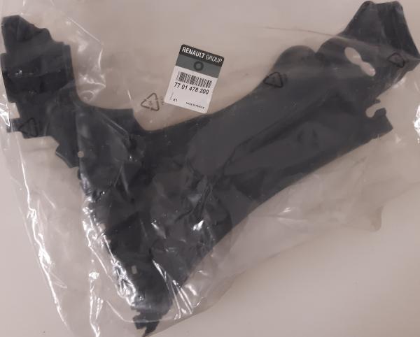 Halter links hinten, Stoßstange Original Renault 7701478200 - Renault Kangoo II