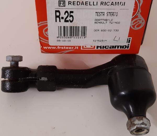 Spurstangenkopf rechts Redaelli Ricambi R-25 Renault Twingo I