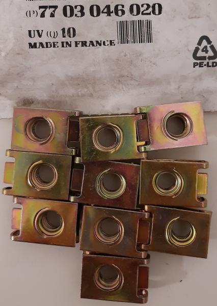 Blechmutter Renault 7703046020