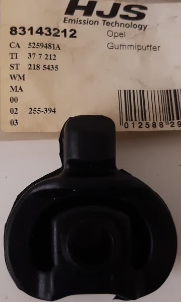 Halter, Schalldämpfer HJS 83143212 - Nissan, Opel, Renault