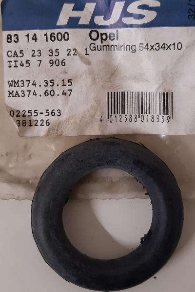 Haltering, Schalldämpfer HJS 83141600 - Volvo 340-360