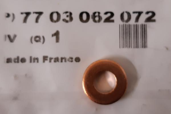Dichtring Düsenhalter Original Renault 7703062072 - Dacia, Mitsubishi, Nissan, Opel, Renault