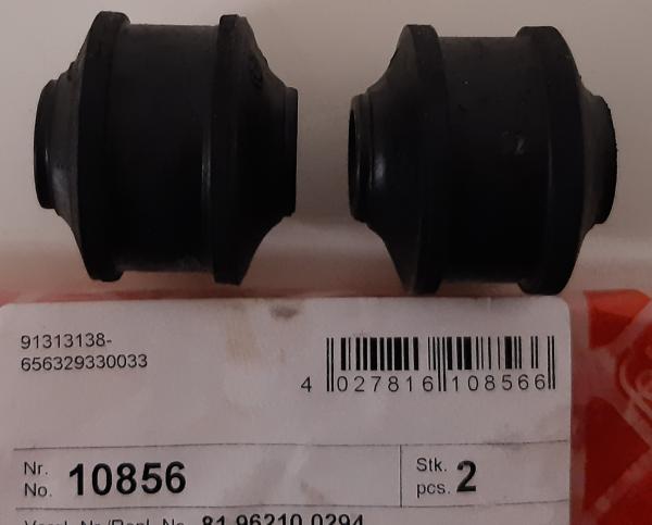 Stabigummis Vorderachse Febi Bilstein 10856 - MAN