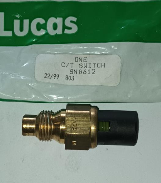 Temperaturschalter, Kühlmittelwarnlampe Lucas Electrical SNB612 - Renault- OE: 7700771786, 7700786460