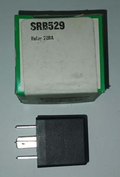 Relais, Kraftstoffpumpe Lucas Electrical SRB529-  5 Polig mit Widerstand 2x 20A 12V