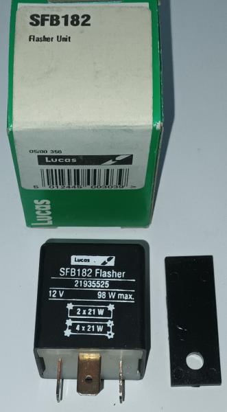 Blinkerrelais Lucas Electrical SFB182 - Opel, VW, Volvo usw.