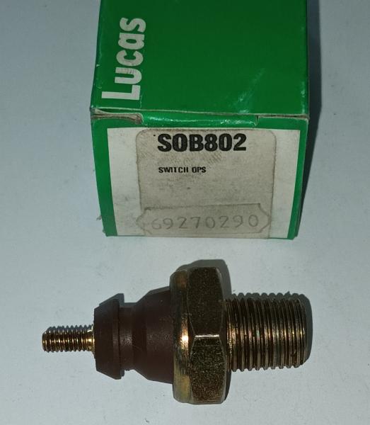 Öldruckschalter Lucas Electrical SOB802 - Ford (1066811, 1647828, 6080608, 6170902, 6499475, 6539971, 6716335, 81AB9278AA, 92BB9278AA, 98FB9278AA), Mazda (1E0018501A)