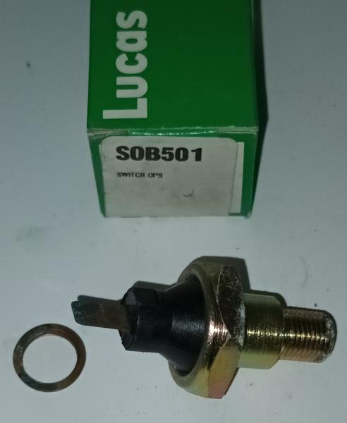 Öldruckschalter Lucas Electrical SOB501 - VW (056919081C, 021919081C, 056919081B, 0269190811), Porsche (91160623000, 91161357101), Volvo (1257137, 1257137-8), Seat, Audi
