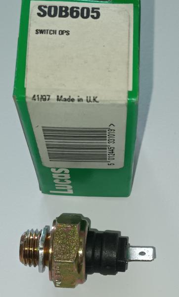 Öldruckschalter Lucas Electrical SOB605 - CITROËN (91.521.111) CITROËN (9152111180) JAEGER (33503901) PEUGEOT (1131.44)