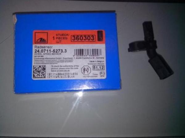 Raddrehzahl Vorderachse links ATE 360303 Polo 9N,Skoda,Seat Audi
